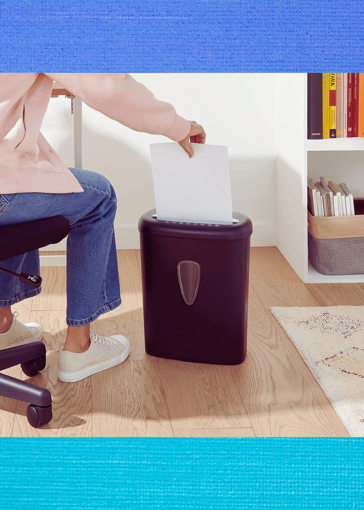 Shred with Style with the Amazon Basics 8 Sheet Cross Cut Paper and Credit Card Shredder