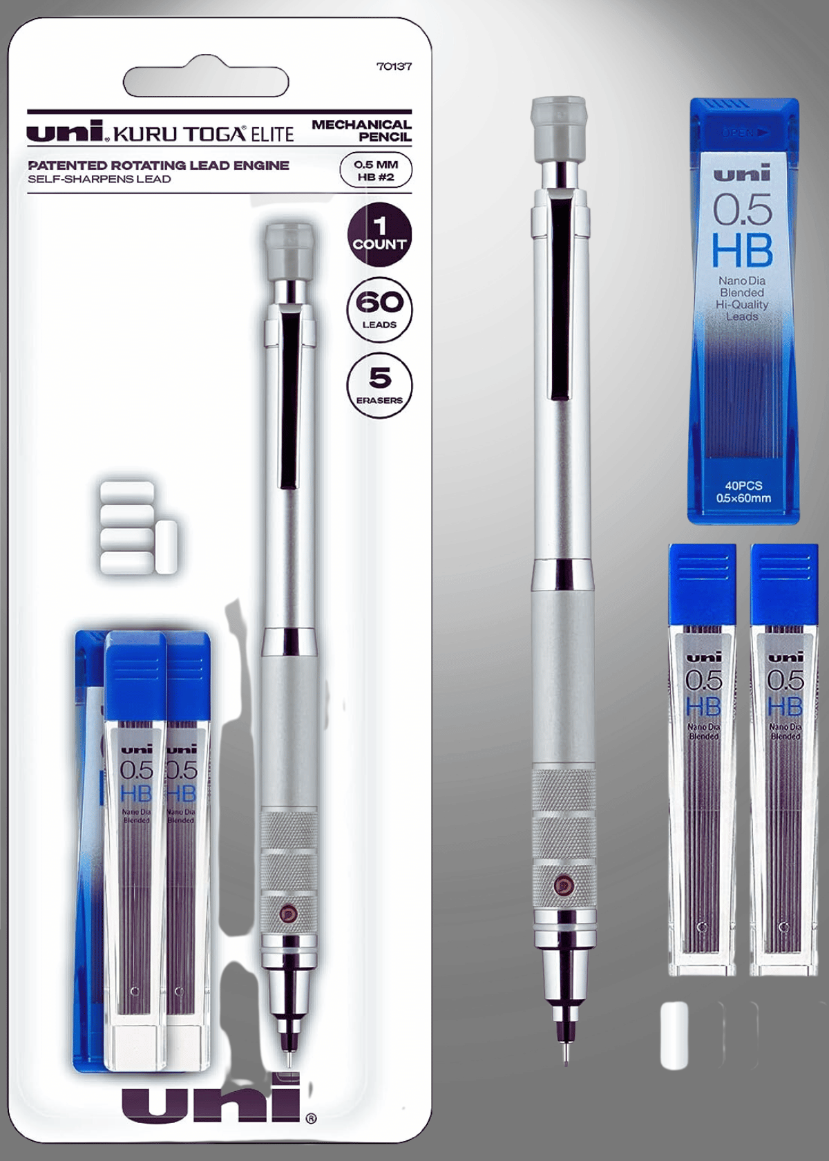 Get Ready to Write with the uni-ball Kuru Toga Elite Mechanical Pencil Starter Kit